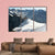 Range Of High Alps And Mountaineers Canvas Wall Art-4 Pop-Gallery Wrap-50" x 32"-Tiaracle