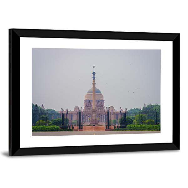 Rashtrapati Bhavan India Canvas Wall Art-3 Horizontal-Gallery Wrap-25" x 16"-Tiaracle