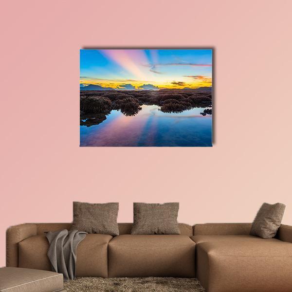 Rawai Beach Phuket Island In Thailand Canvas Wall Art-1 Piece-Gallery Wrap-48" x 32"-Tiaracle