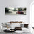 Red Car Mazda On The Road Panoramic Canvas Wall Art-3 Piece-25" x 08"-Tiaracle