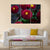 Red Flowers In Apot Canvas Wall Art-3 Horizontal-Gallery Wrap-37" x 24"-Tiaracle
