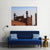 Red Mosque in Lahore Pakistan Canvas Wall Art-1 Piece-Gallery Wrap-36" x 24"-Tiaracle