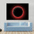 Red Planet From Deep Space Canvas Wall Art-5 Horizontal-Gallery Wrap-22" x 12"-Tiaracle