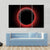 Red Planet From Deep Space Canvas Wall Art-3 Horizontal-Gallery Wrap-37" x 24"-Tiaracle
