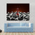 Red Queen And Gray Pawn Chess Canvas Wall Art-5 Horizontal-Gallery Wrap-22" x 12"-Tiaracle