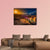 Reflection Canyon At Sunset Lake Powell Utah Canvas Wall Art-5 Horizontal-Gallery Wrap-22" x 12"-Tiaracle