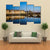 Reflections In The Arno River Canvas Wall Art-5 Pop-Gallery Wrap-47" x 32"-Tiaracle