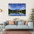 Reflections In The Water At Cascade Ponds Canvas Wall Art-4 Horizontal-Gallery Wrap-34" x 24"-Tiaracle