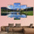 Reflections Into Cascade Ponds Canvas Wall Art-5 Star-Gallery Wrap-62" x 32"-Tiaracle