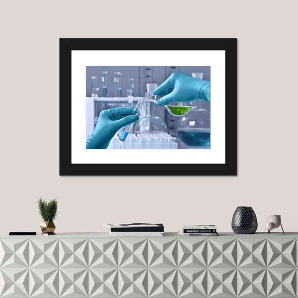 Research Lab Canvas Wall Art-1 Piece-Framed Print-20" x 16"-Tiaracle