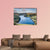 Reservoir In A Mountainous Area Canvas Wall Art-4 Horizontal-Gallery Wrap-34" x 24"-Tiaracle
