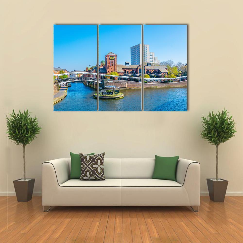 Restaurant In Birmingham Canvas Wall Art-3 Horizontal-Gallery Wrap-37" x 24"-Tiaracle