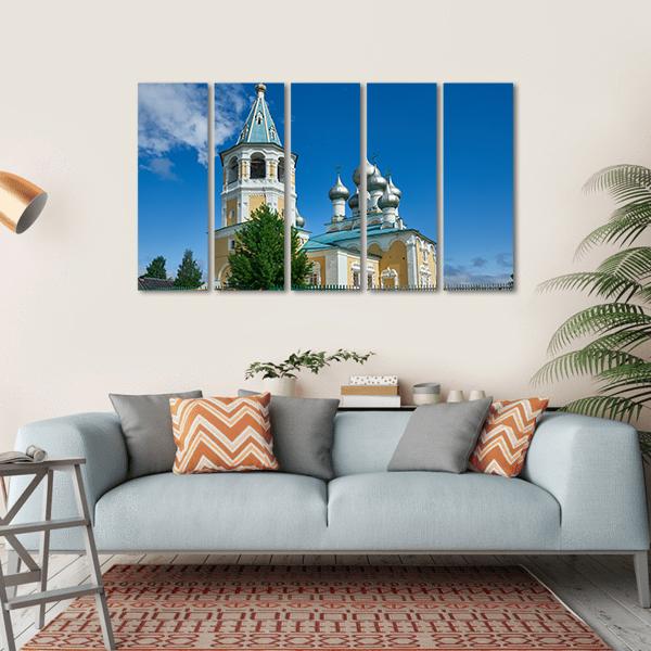 Resurrection Of Christ Church Canvas Wall Art-5 Horizontal-Gallery Wrap-22" x 12"-Tiaracle