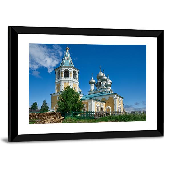 Resurrection Of Christ Church Canvas Wall Art-5 Horizontal-Gallery Wrap-22" x 12"-Tiaracle