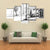 Retro City Sketch Canvas Wall Art-3 Horizontal-Gallery Wrap-37" x 24"-Tiaracle