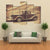 Retro Style Vintage Truck Canvas Wall Art-5 Star-Gallery Wrap-42" x 21"-Tiaracle