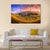 Rice Fields On Terraced With Pine Tree At Sunset Canvas Wall Art-3 Horizontal-Gallery Wrap-37" x 24"-Tiaracle