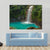 Rio Celeste Waterfall In Costa Rica Canvas Wall Art-4 Horizontal-Gallery Wrap-34" x 24"-Tiaracle