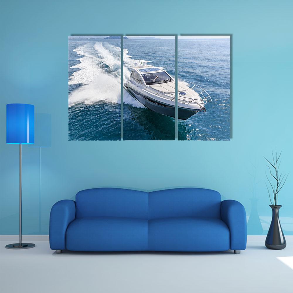 Rio Yachts Italian Shipyard Canvas Wall Art-3 Horizontal-Gallery Wrap-25" x 16"-Tiaracle