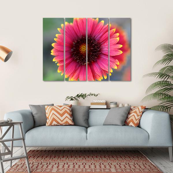 Ripe Red Flower Canvas Wall Art-4 Horizontal-Gallery Wrap-34" x 24"-Tiaracle