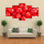Ripe Red Tomatoes Canvas Wall Art-5 Star-Gallery Wrap-42" x 21"-Tiaracle