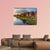 River Bank In Veenendaal City Canvas Wall Art-4 Pop-Gallery Wrap-50" x 32"-Tiaracle