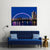 River Clyde At Dusk Canvas Wall Art-5 Horizontal-Gallery Wrap-22" x 12"-Tiaracle