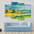 River Coast & Cliffs Canvas Wall Art-4 Pop-Gallery Wrap-50" x 32"-Tiaracle