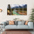 River Flowing At Foot Of Canadian Rockies Canvas Wall Art-5 Horizontal-Gallery Wrap-22" x 12"-Tiaracle