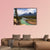 River Flowing At Foot Of Canadian Rockies Canvas Wall Art-5 Horizontal-Gallery Wrap-22" x 12"-Tiaracle