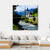 River In Berchtesgaden Canvas Wall Art-4 Square-Gallery Wrap-17" x 17"-Tiaracle