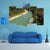 River In Darjeeling Canvas Wall Art-5 Pop-Gallery Wrap-47" x 32"-Tiaracle