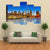 NY City From River Canvas Wall Art-5 Pop-Gallery Wrap-47" x 32"-Tiaracle