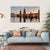 River Spree & Oberbaum Bridge Canvas Wall Art-5 Horizontal-Gallery Wrap-22" x 12"-Tiaracle