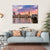 River Thames Canvas Wall Art-4 Horizontal-Gallery Wrap-34" x 24"-Tiaracle