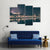 River View Of Budapest Canvas Wall Art-4 Pop-Gallery Wrap-50" x 32"-Tiaracle