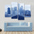 Road Approaching City Skycrappers Canvas Wall Art-4 Pop-Gallery Wrap-50" x 32"-Tiaracle