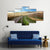 Road Between Fields Of Tuscany Canvas Wall Art-3 Horizontal-Gallery Wrap-37" x 24"-Tiaracle