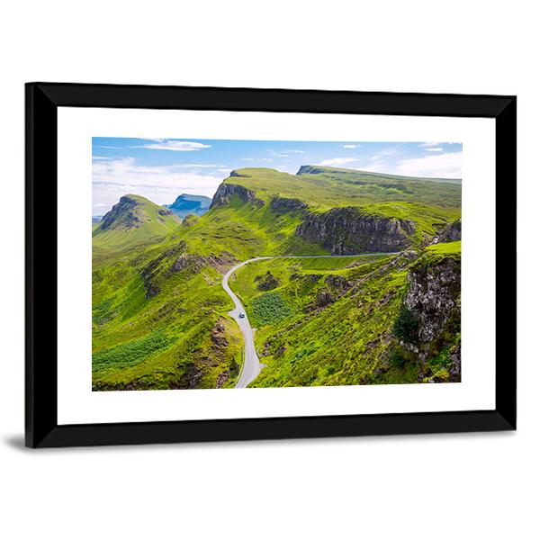 Road In Isle Of Skye Canvas Wall Art-3 Horizontal-Gallery Wrap-25" x 16"-Tiaracle