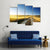 Road On Field In Tuscany At Sunset Canvas Wall Art-3 Horizontal-Gallery Wrap-37" x 24"-Tiaracle