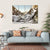Road To Andina Copper Mine In Chilean Andes Canvas Wall Art-4 Horizontal-Gallery Wrap-34" x 24"-Tiaracle