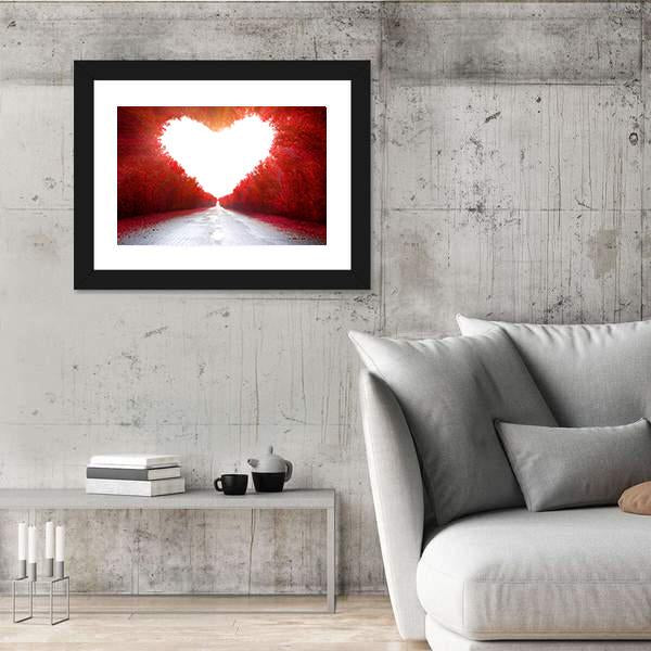 Road To Love Canvas Wall Art-3 Horizontal-Gallery Wrap-25&quot; x 16&quot;-Tiaracle
