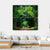Road With Bamboo Canvas Wall Art-4 Square-Gallery Wrap-17" x 17"-Tiaracle