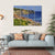 Robin Hoods Bay Village Canvas Wall Art-4 Horizontal-Gallery Wrap-34" x 24"-Tiaracle