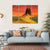 Rock & Lake Canvas Wall Art-4 Horizontal-Gallery Wrap-34" x 24"-Tiaracle