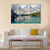 Rocky Mountain And Moraine Lake In Canada Canvas Wall Art-3 Horizontal-Gallery Wrap-37" x 24"-Tiaracle