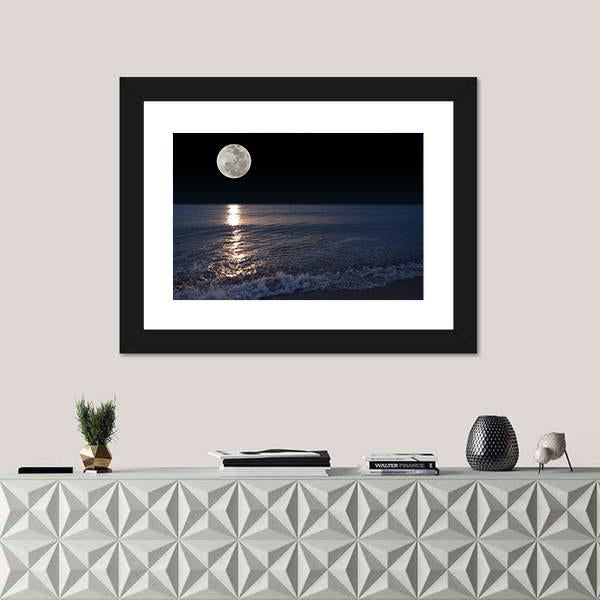 Wall Art Print, Beautiful Moon