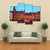 Romantic View On The Channel In Brugge Canvas Wall Art-4 Pop-Gallery Wrap-50" x 32"-Tiaracle