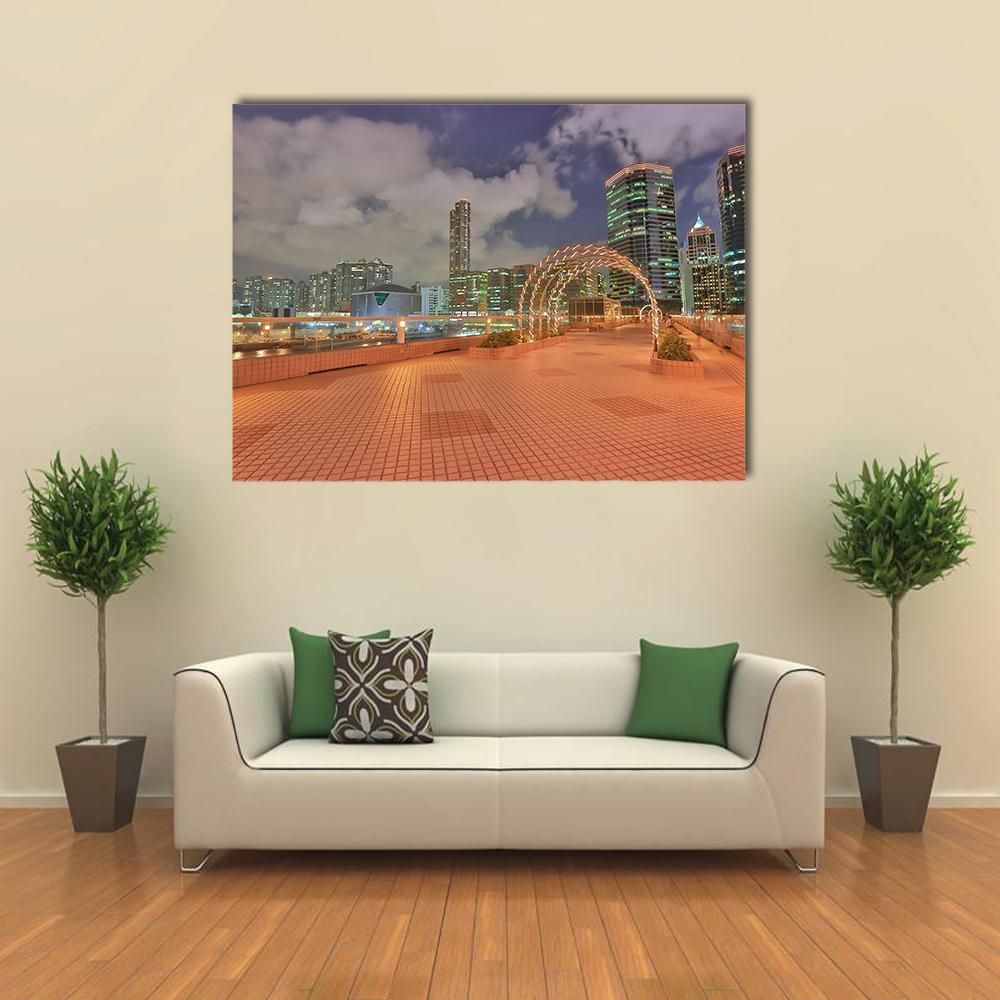Roof Garden At China Ferry Terminal Canvas Wall Art-1 Piece-Gallery Wrap-36" x 24"-Tiaracle
