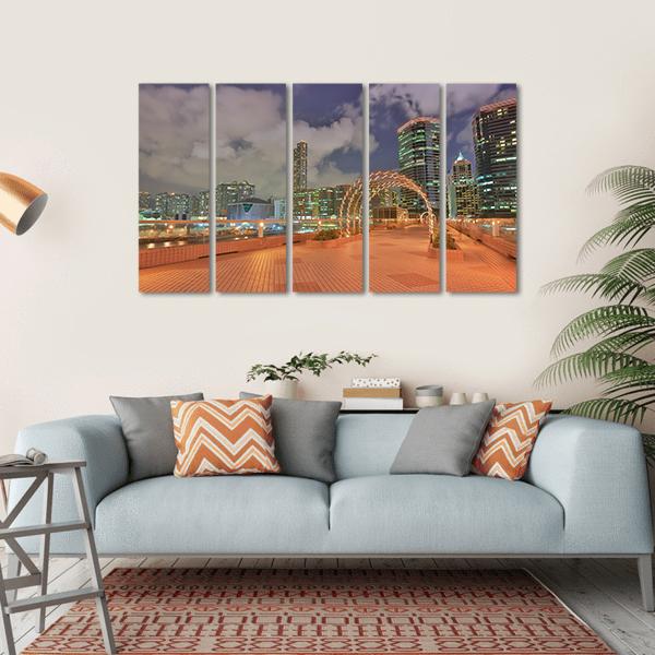 Roof Garden At China Ferry Terminal Canvas Wall Art-5 Horizontal-Gallery Wrap-22" x 12"-Tiaracle